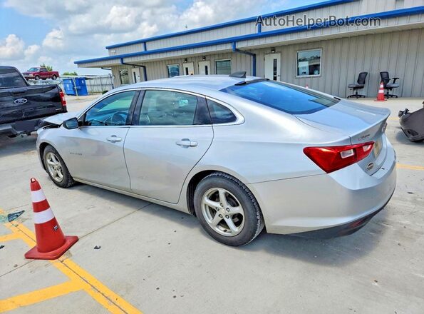 1G1ZB5ST4HF128667 2017 CHEVROLET MALIBU Silver Tył lewy