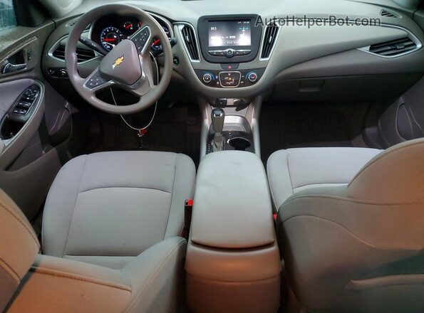1G1ZB5ST4HF282683 2017 CHEVROLET MALIBU Black Vista del salpicadero