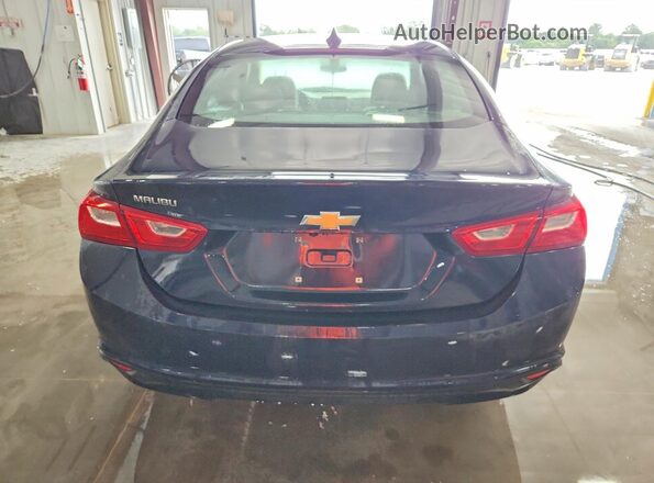 1G1ZB5ST4JF133986 2018 CHEVROLET MALIBU Синий Вид сзади