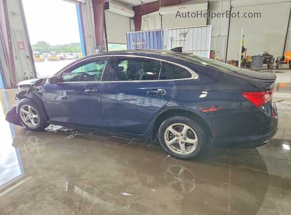 1G1ZB5ST4JF133986 2018 CHEVROLET MALIBU Синий Задняя левая четверть