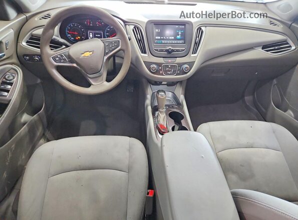 1G1ZB5ST4JF133986 2018 CHEVROLET MALIBU Синий Вид панели приборов