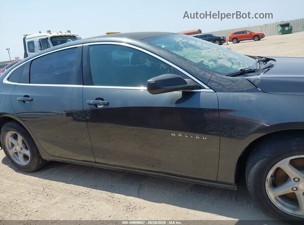 1G1ZB5ST4JF147774 2018 CHEVROLET MALIBU Серый Вид щитка приборов