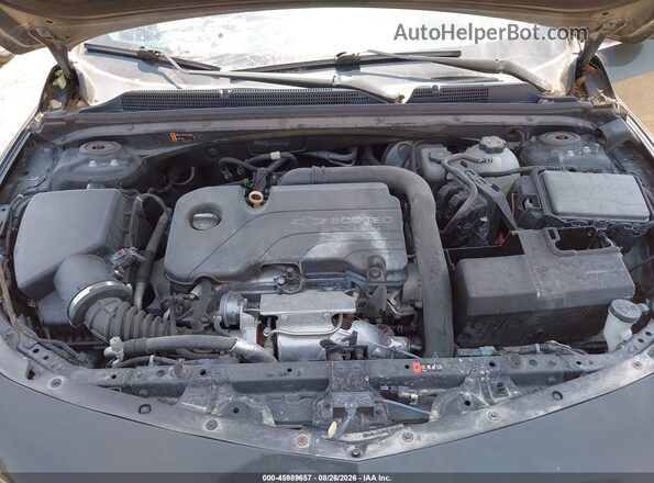 1G1ZB5ST4JF147774 2018 CHEVROLET MALIBU Серый Вид сзади