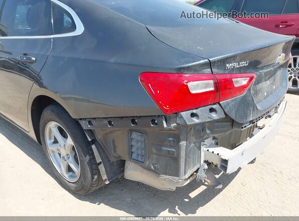 1G1ZB5ST4JF147774 2018 CHEVROLET MALIBU Серый 