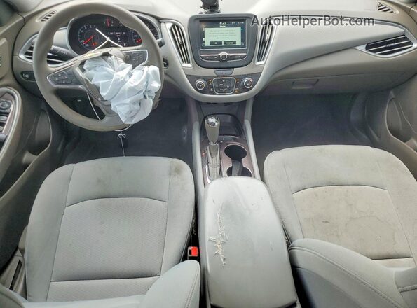 1G1ZB5ST4JF222280 2018 CHEVROLET MALIBU Синий Вид панели приборов