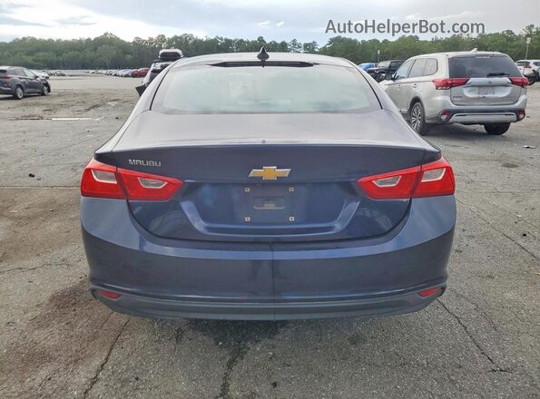 1G1ZB5ST4JF222280 2018 CHEVROLET MALIBU Синий Вид сзади