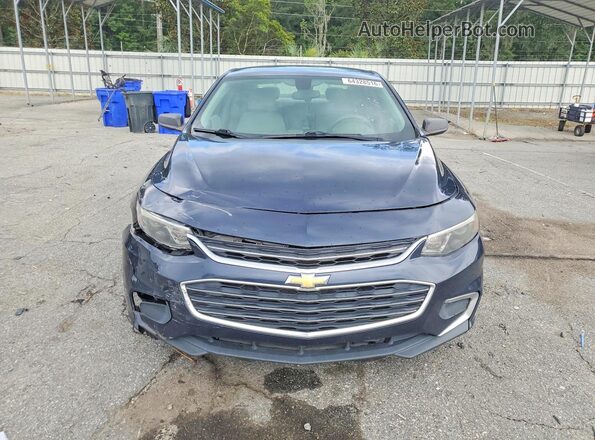 1G1ZB5ST4JF222280 2018 CHEVROLET MALIBU Синий Вид спереди