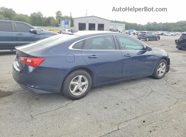 1G1ZB5ST4JF222280 2018 CHEVROLET MALIBU Синий Задняя правая четверть