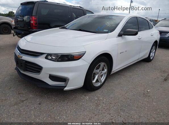 1G1ZB5ST4JF270510 2018 CHEVROLET MALIBU White Przód lewy