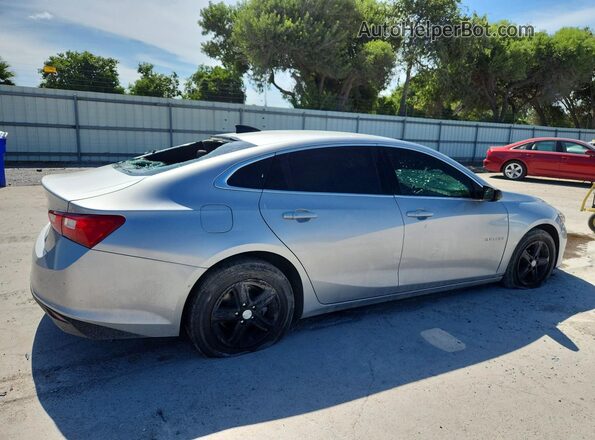 1G1ZB5ST4KF225424 2019 CHEVROLET MALIBU Silver Rear right