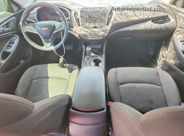 1G1ZB5ST4KF225424 2019 CHEVROLET MALIBU Silver Dashboard view