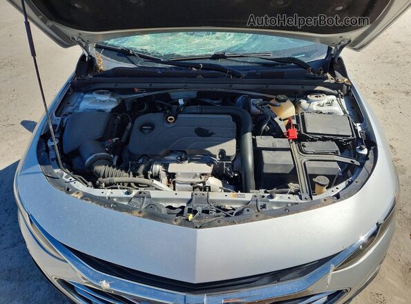 1G1ZB5ST4KF225424 2019 CHEVROLET MALIBU Silver Rear interior view