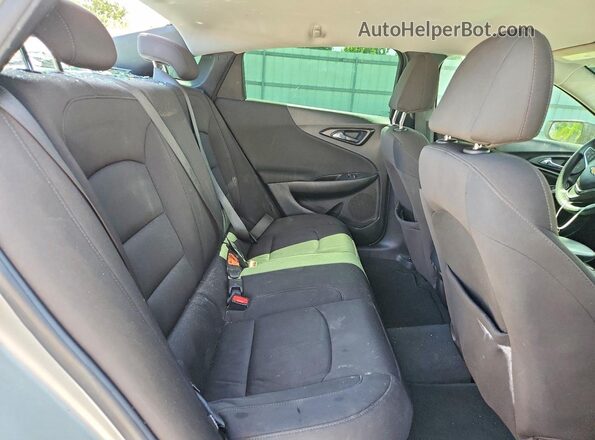 1G1ZB5ST4KF225424 2019 CHEVROLET MALIBU Silver Rear seats view