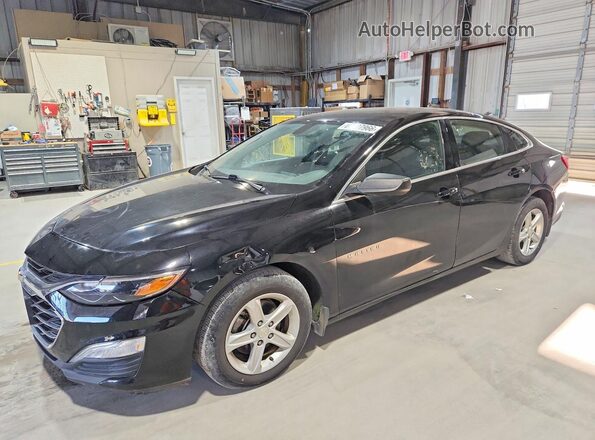 1G1ZB5ST4LF010689 2020 CHEVROLET MALIBU Black Tył lewy
