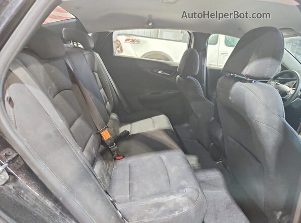 1G1ZB5ST4LF010689 2020 CHEVROLET MALIBU Black Widok wnętrza z tyłu