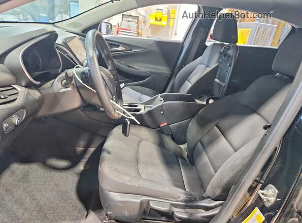 1G1ZB5ST4LF010689 2020 CHEVROLET MALIBU Black Widok deski rozdzielczej