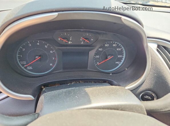 1G1ZB5ST4LF114986 2020 CHEVROLET MALIBU Burgundy ხელსაწყოთა პანელის ხედი
