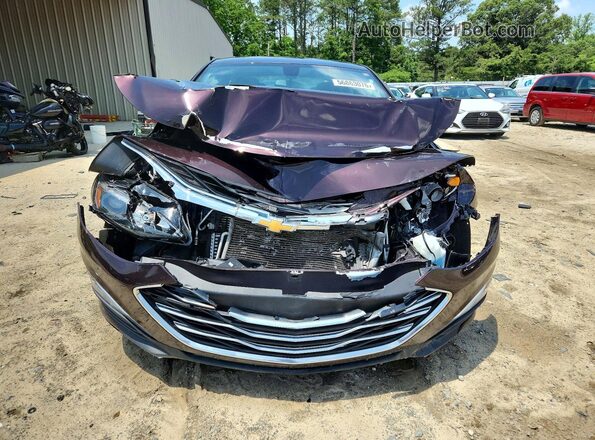 1G1ZB5ST4LF114986 2020 CHEVROLET MALIBU Burgundy წინა ხედი