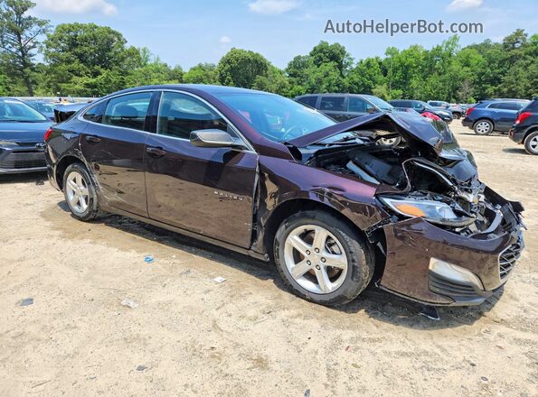 1G1ZB5ST4LF114986 2020 CHEVROLET MALIBU Burgundy წინა მარჯვენა