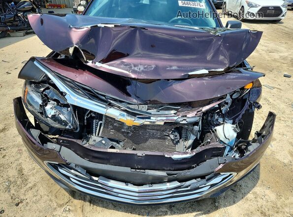 1G1ZB5ST4LF114986 2020 CHEVROLET MALIBU Burgundy უკანა სალონის ხედი