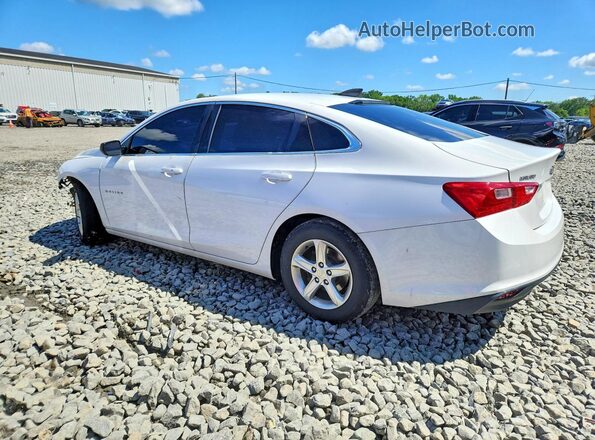 1G1ZB5ST4LF127267 2020 CHEVROLET MALIBU White Հետևի ձախ