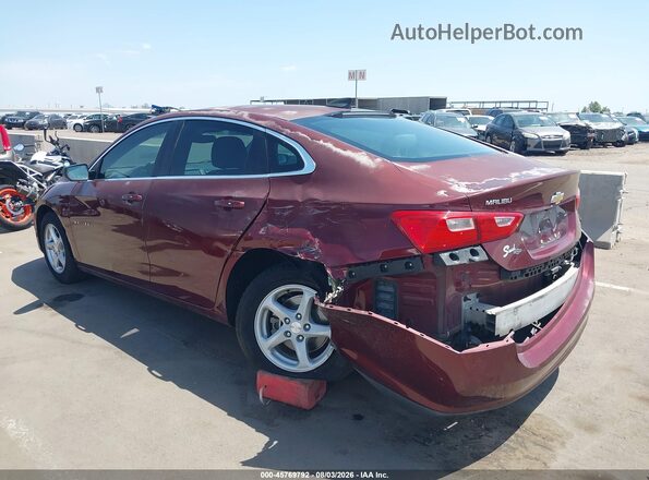 1G1ZB5ST5GF266538 2016 CHEVROLET MALIBU Red Դիմացի տեսք
