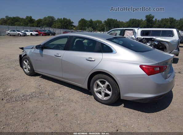 1G1ZB5ST5GF342596 2016 CHEVROLET MALIBU Серебряный Задняя левая четверть