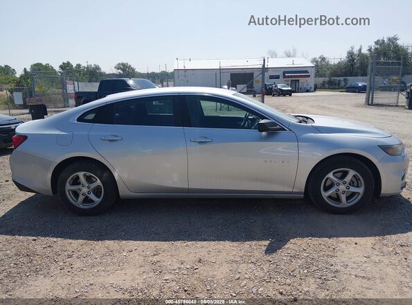 1G1ZB5ST5GF342596 2016 CHEVROLET MALIBU Серебряный Вид задней части салона