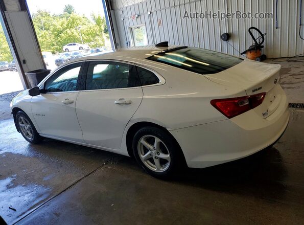 1G1ZB5ST5HF106774 2017 CHEVROLET MALIBU Белый Задняя левая четверть