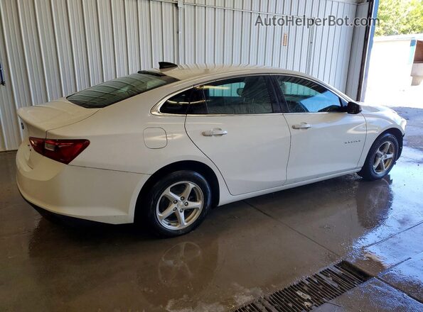 1G1ZB5ST5HF106774 2017 CHEVROLET MALIBU Белый Задняя правая четверть