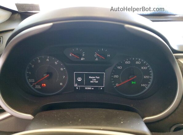 1G1ZB5ST5HF106774 2017 CHEVROLET MALIBU Белый Вид щитка приборов