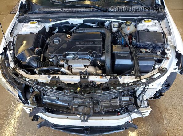 1G1ZB5ST5HF106774 2017 CHEVROLET MALIBU Белый Вид задней части салона