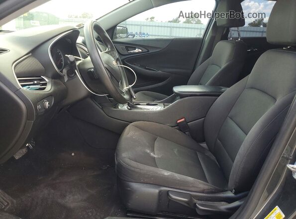 1G1ZB5ST5HF165114 2017 CHEVROLET MALIBU Black Vista interior delantera