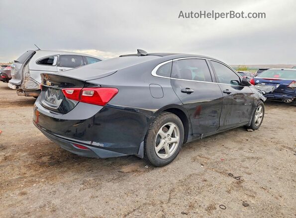1G1ZB5ST5HF274091 2017 CHEVROLET MALIBU Black Tył prawy