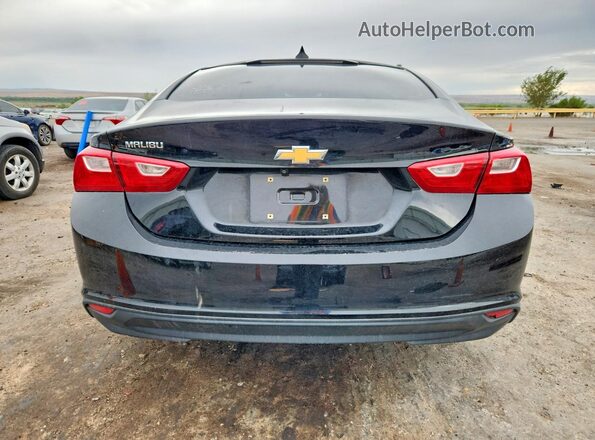 1G1ZB5ST5HF274091 2017 CHEVROLET MALIBU Black Widok z tyłu
