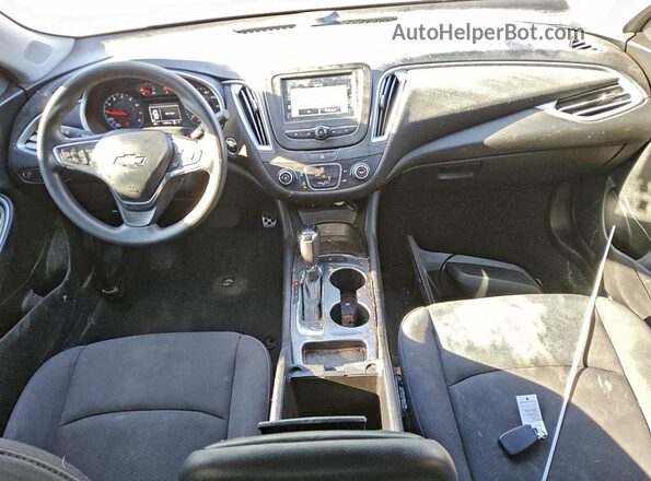 1G1ZB5ST5HF289190 2017 CHEVROLET MALIBU Silver Vista del salpicadero