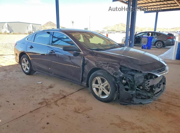 1G1ZB5ST5LF026903 2020 CHEVROLET MALIBU Purple Front right