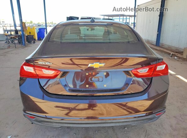 1G1ZB5ST5LF026903 2020 CHEVROLET MALIBU Purple Rear view