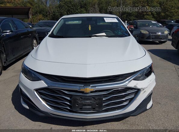 1G1ZB5ST5LF147835 2020 CHEVROLET MALIBU Белый Вид спереди
