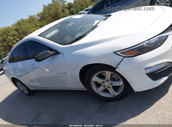 1G1ZB5ST5LF147835 2020 CHEVROLET MALIBU Белый Вид щитка приборов