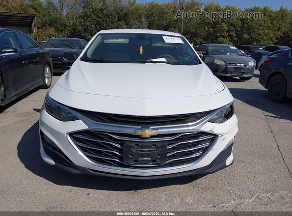 1G1ZB5ST5LF147835 2020 CHEVROLET MALIBU Белый Вид панели приборов
