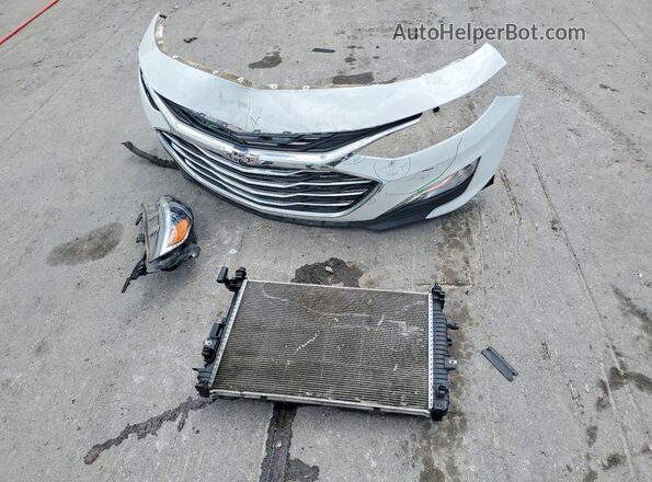 1G1ZB5ST5NF151600 2022 CHEVROLET MALIBU Белый Вид подкапотного пространства