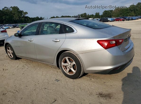 1G1ZB5ST6GF187458 2016 CHEVROLET MALIBU Silver Հետևի ձախ
