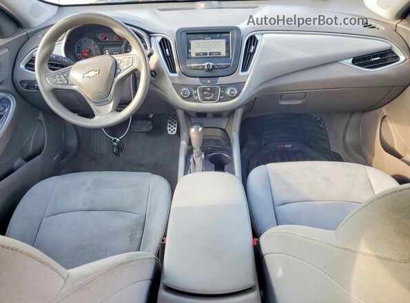 1G1ZB5ST6GF187458 2016 CHEVROLET MALIBU Silver Առջևի վահանակի տեսք