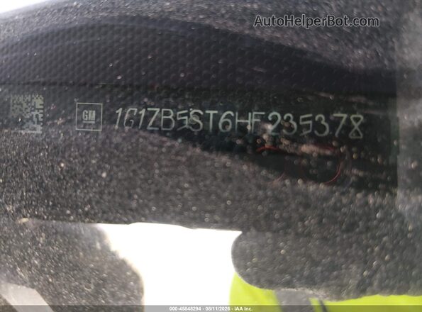 1G1ZB5ST6HF235378 2017 CHEVROLET MALIBU Blue Vista del compartimento del motor