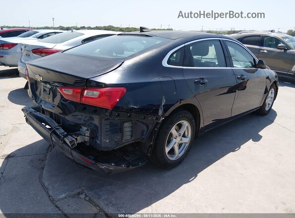 1G1ZB5ST6HF235378 2017 CHEVROLET MALIBU Blue Trasero derecho