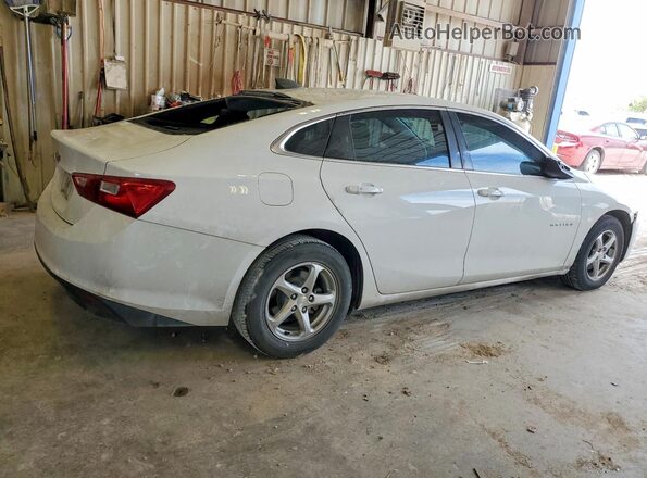 1G1ZB5ST6JF116039 2018 CHEVROLET MALIBU Белый Задняя правая четверть