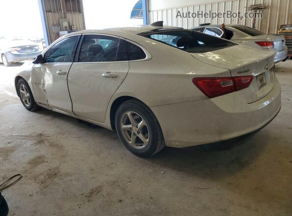 1G1ZB5ST6JF116039 2018 CHEVROLET MALIBU Белый Задняя левая четверть