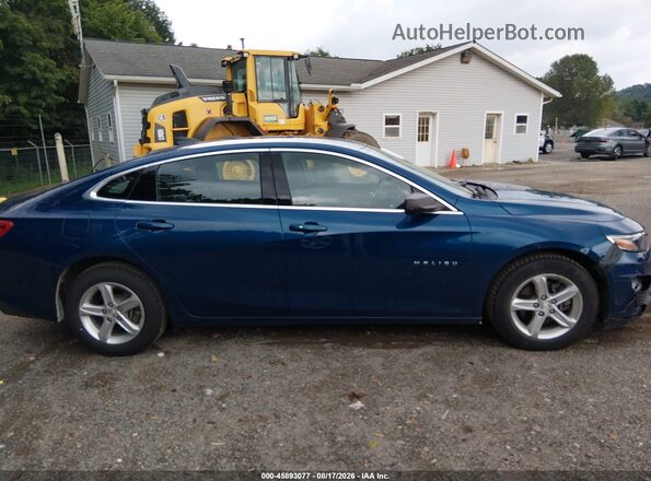 1G1ZB5ST6KF121341 2019 CHEVROLET MALIBU Blue Widok wnętrza z tyłu