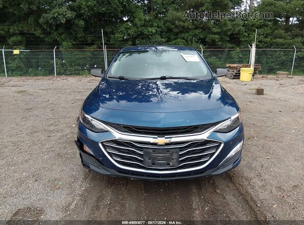 1G1ZB5ST6KF121341 2019 CHEVROLET MALIBU Blue Widok zestawu wskaźników